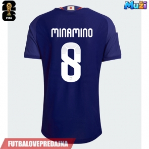 Lacne Muži Futbalové dres Japonsko Takumi Minamino #8 MS 2026 Krátky Rukáv - Domáci